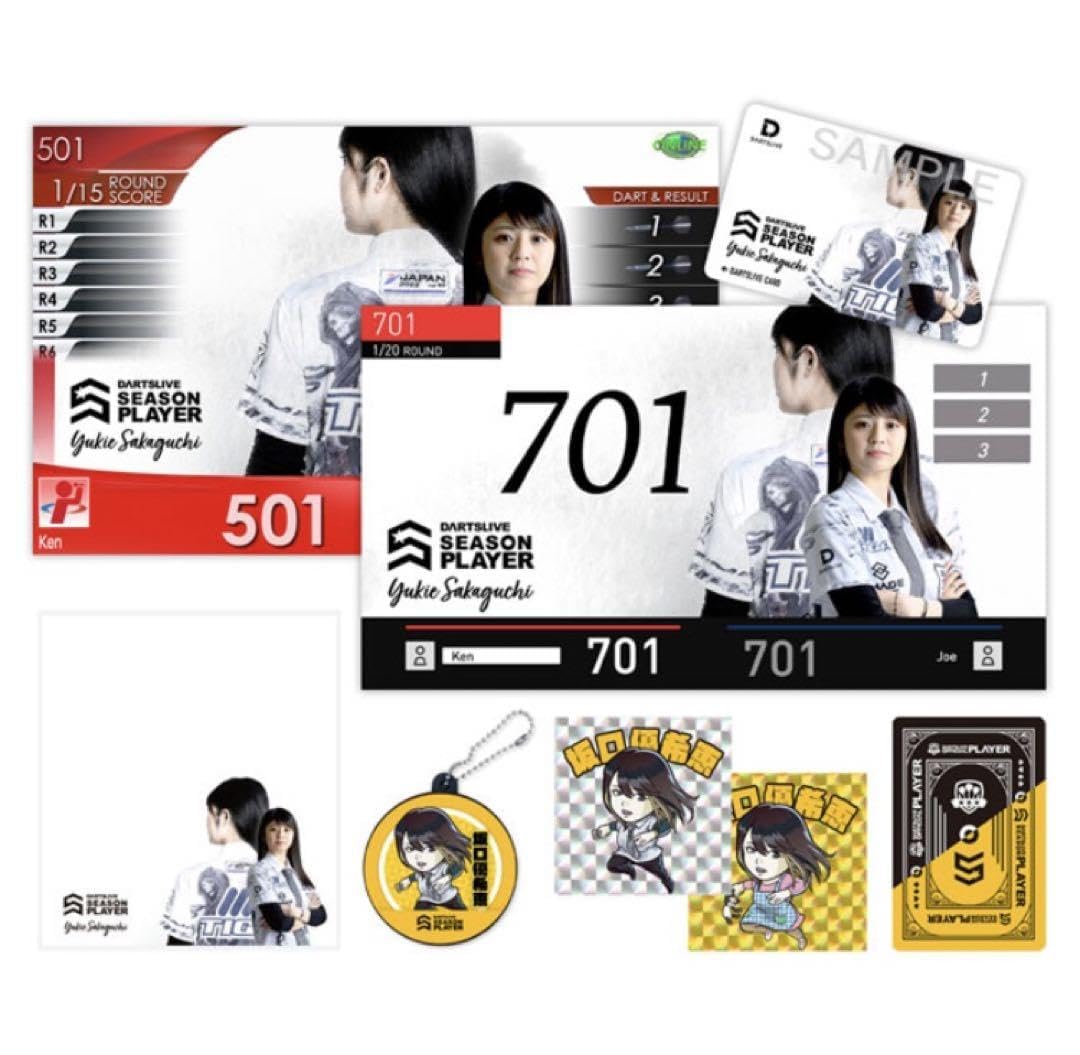 【新品】DARTSLIVE PLAYER GOODS 坂口優希恵選手セット dla3512_01-3-300x250.jpg